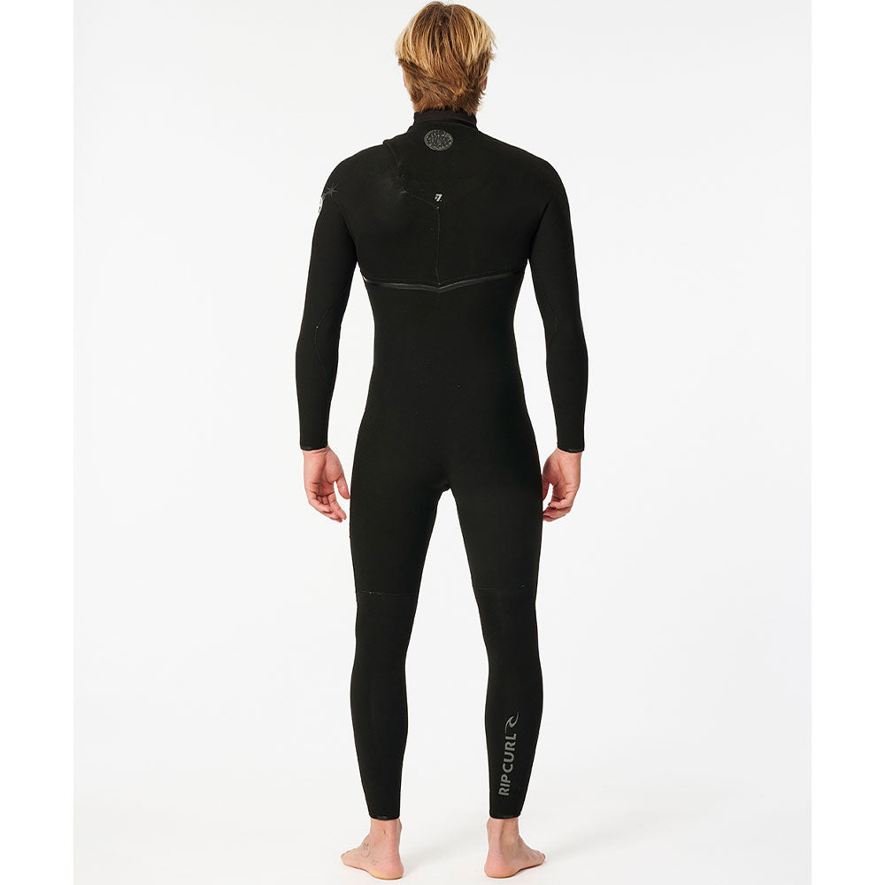 Rip Curl E-Bomb 5/3mm E7 Zip Free Winter Wetsuit - Black