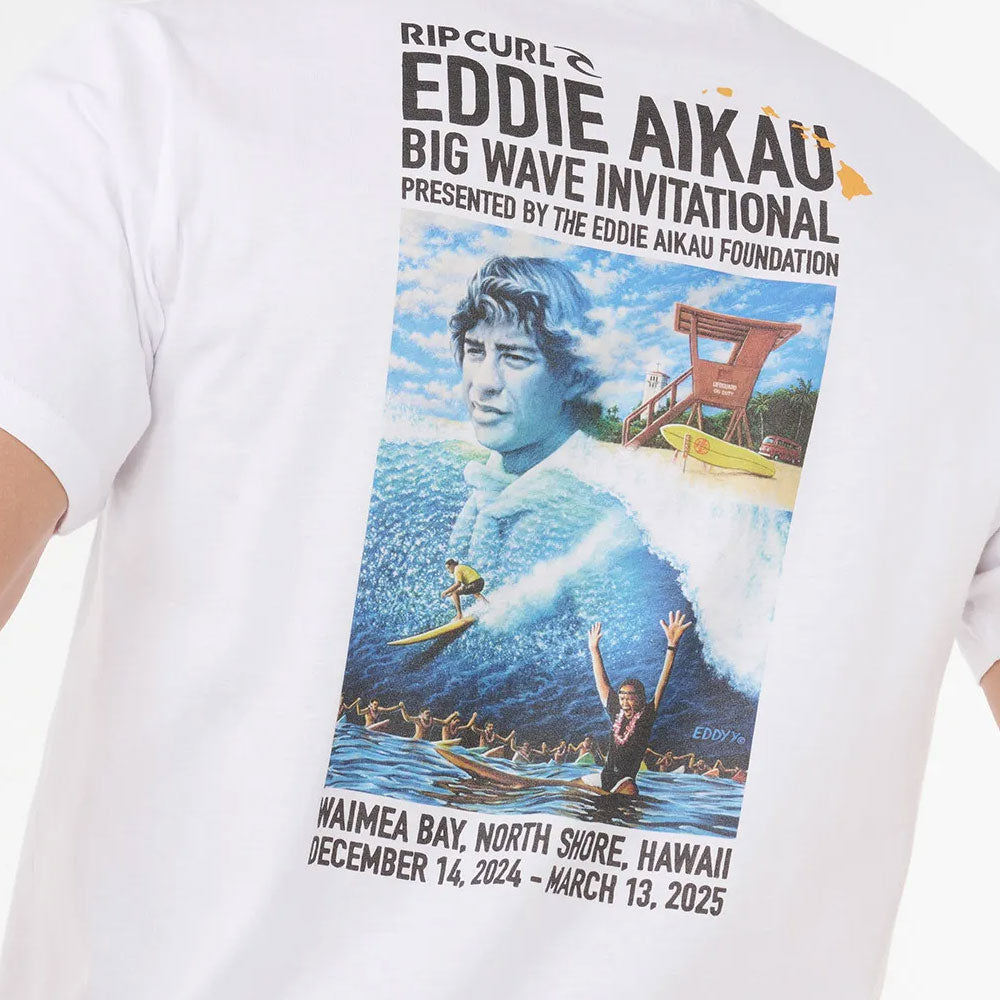 Rip Curl Eddie Would Go Poster T Shirt