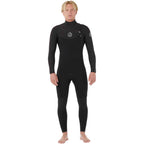 Rip Curl Flashbomb Chest Zip 5/3mm Wetsuit Charcoal Grey