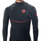 Rip Curl Flashbomb Fusion 5/3mm Zip Free Winter Wetsuit - Black