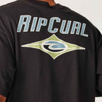 Rip Curl Heritage Icon T Shirt Washed Black