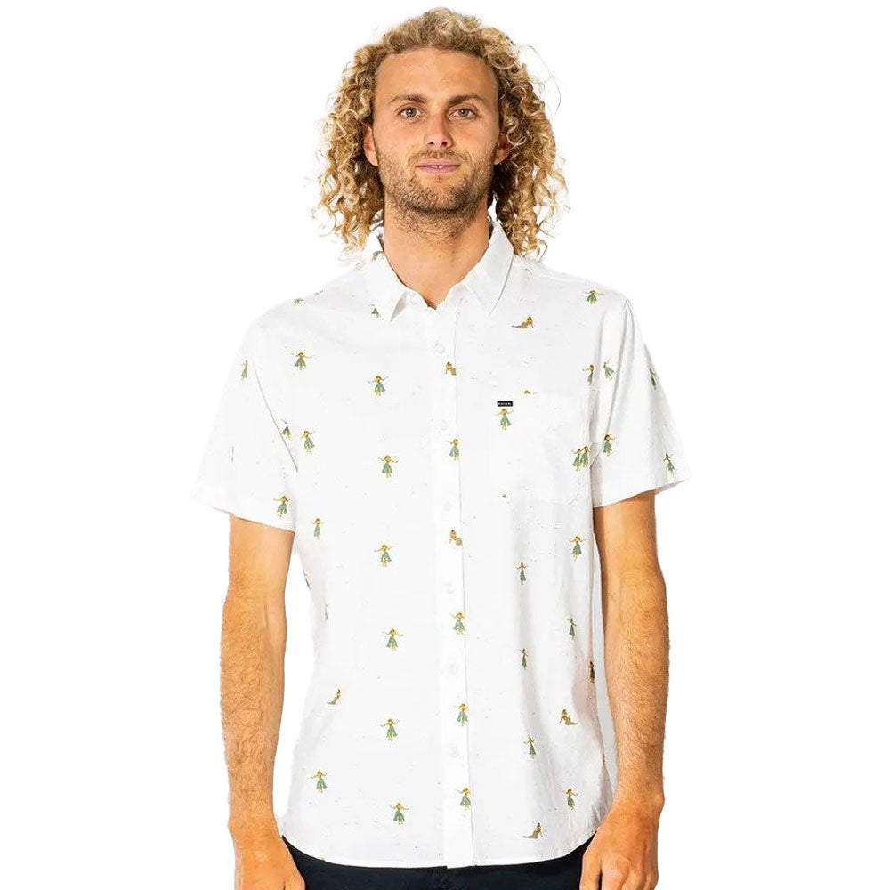 Rip Curl Hula Breach Shirt - Off White