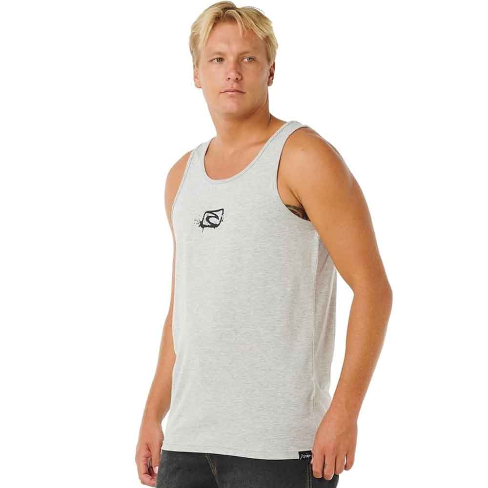 Rip Curl Medina Inner Visions Tank Grey Marle