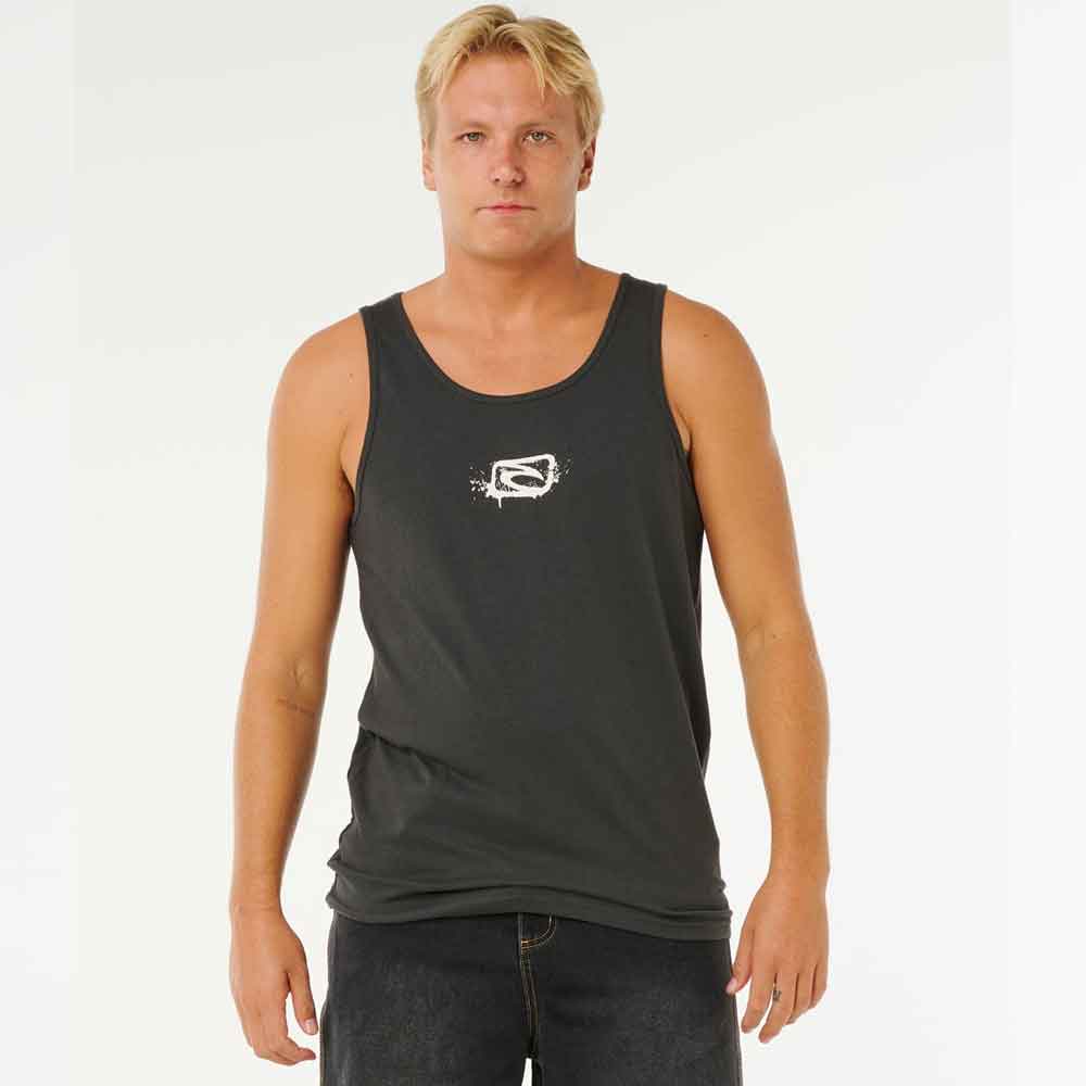 Rip Curl Medina Inner Visions Tank Washed Black