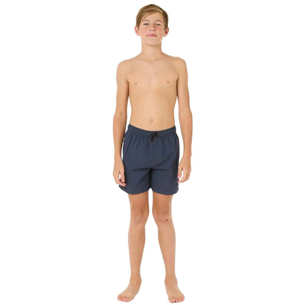Rip Curl Offset Volley Boys Shorts - Navy