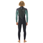 Rip Curl Omega 4/3mm Back Zip Wetsuit - Muted Green