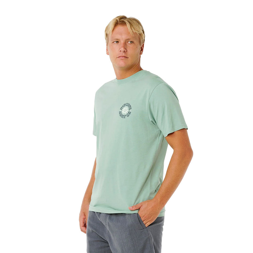 Rip Curl Pacific Rinse Circle T-Shirt Aloe