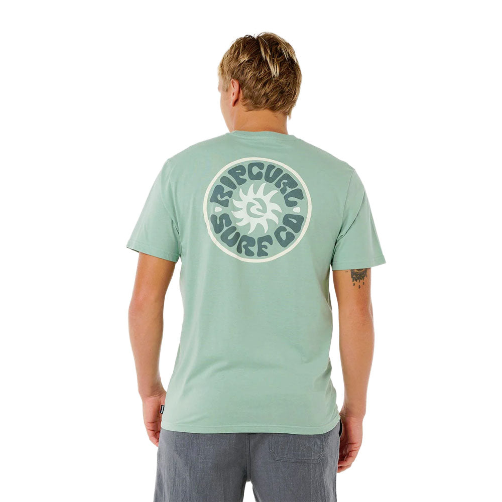 Rip Curl Pacific Rinse Circle T-Shirt Aloe