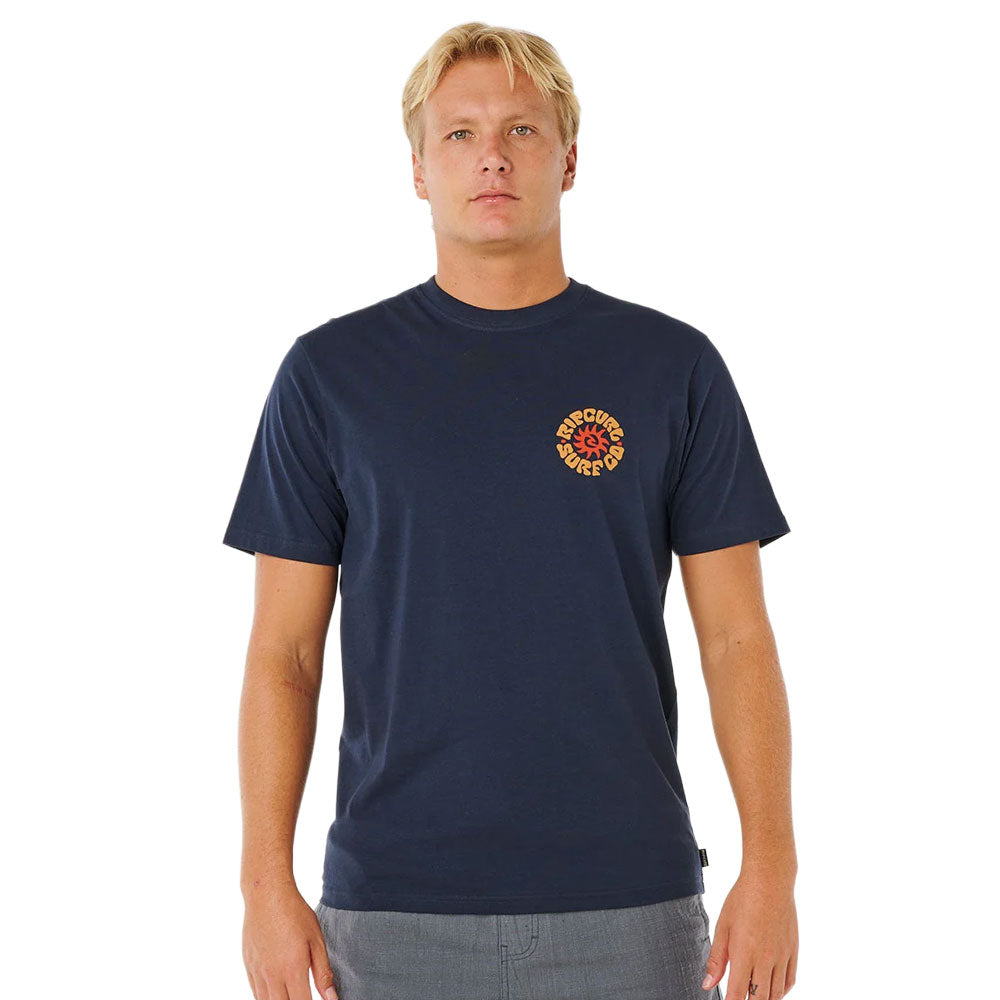 Rip Curl Pacific Rinse Circle T-Shirt Dark Navy