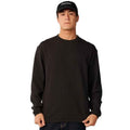 Rip Curl Premium Surf Waffle Long Sleeve T Shirt Washed Black