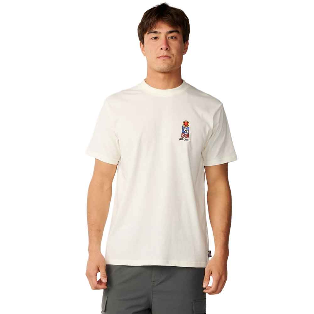 Rip Curl S.Series Vc Stack T Shirt Bone