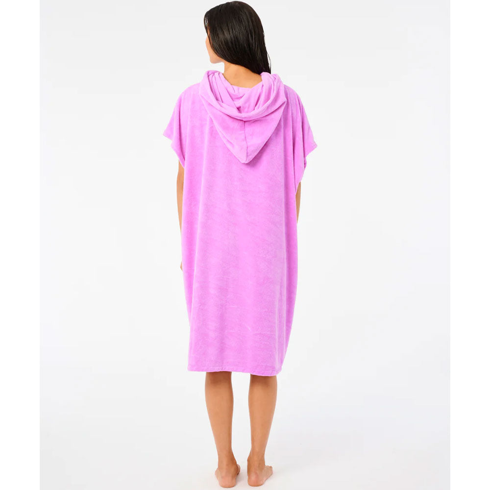 Rip Curl Script Hooded Changing Towel - Light Purple
