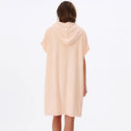 Rip Curl Script Hooded Changing Towel - Light Peach