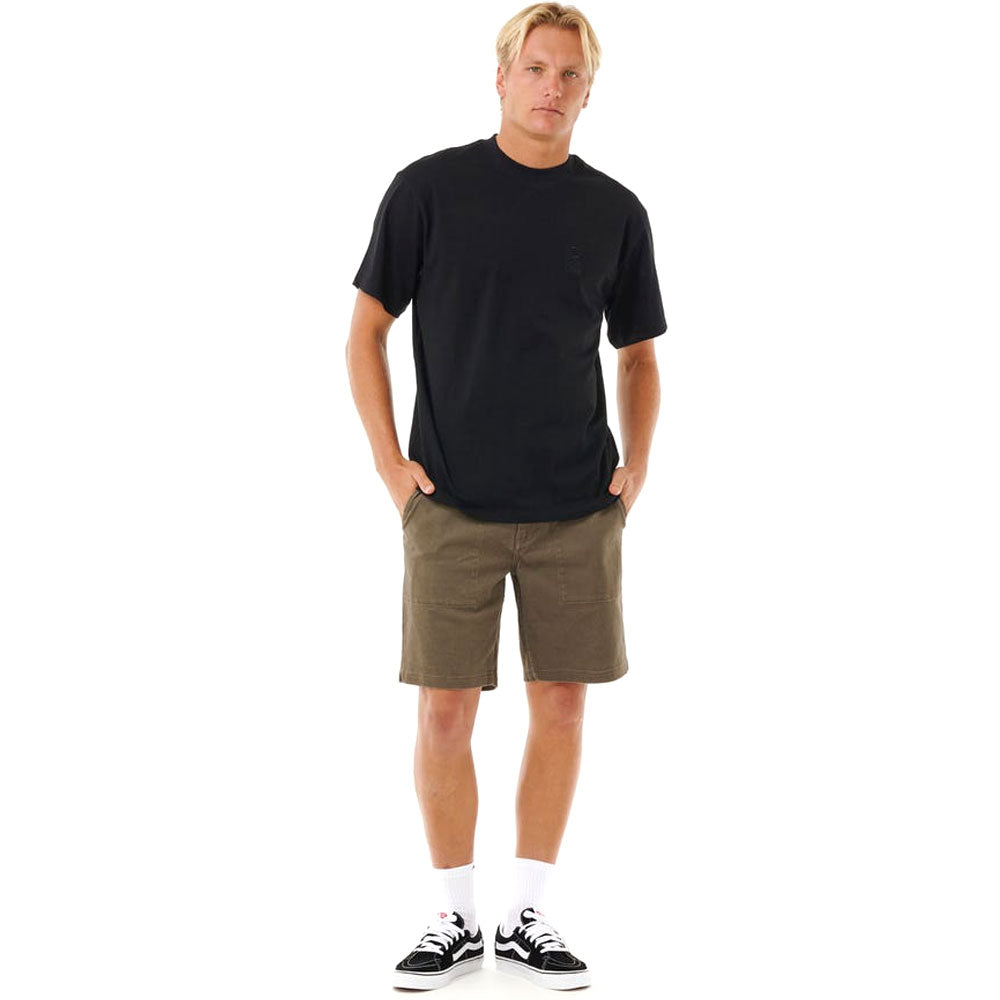 Rip Curl Search Embroidery T Shirt