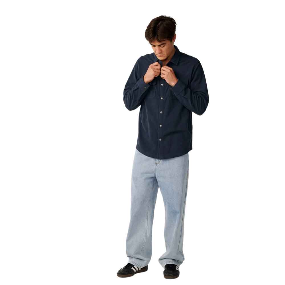 Rip Curl Sessions Polar Fleece Shirt Dark Navy
