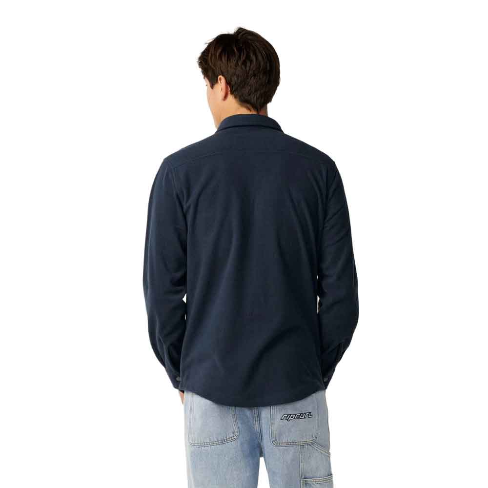 Rip Curl Sessions Polar Fleece Shirt Dark Navy