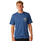 Rip Curl Shaper Address T Shirt Update Light Navy