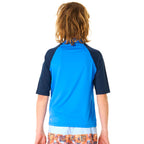 Rip Curl Shock UPF Boys Rash Vest T Shirt
