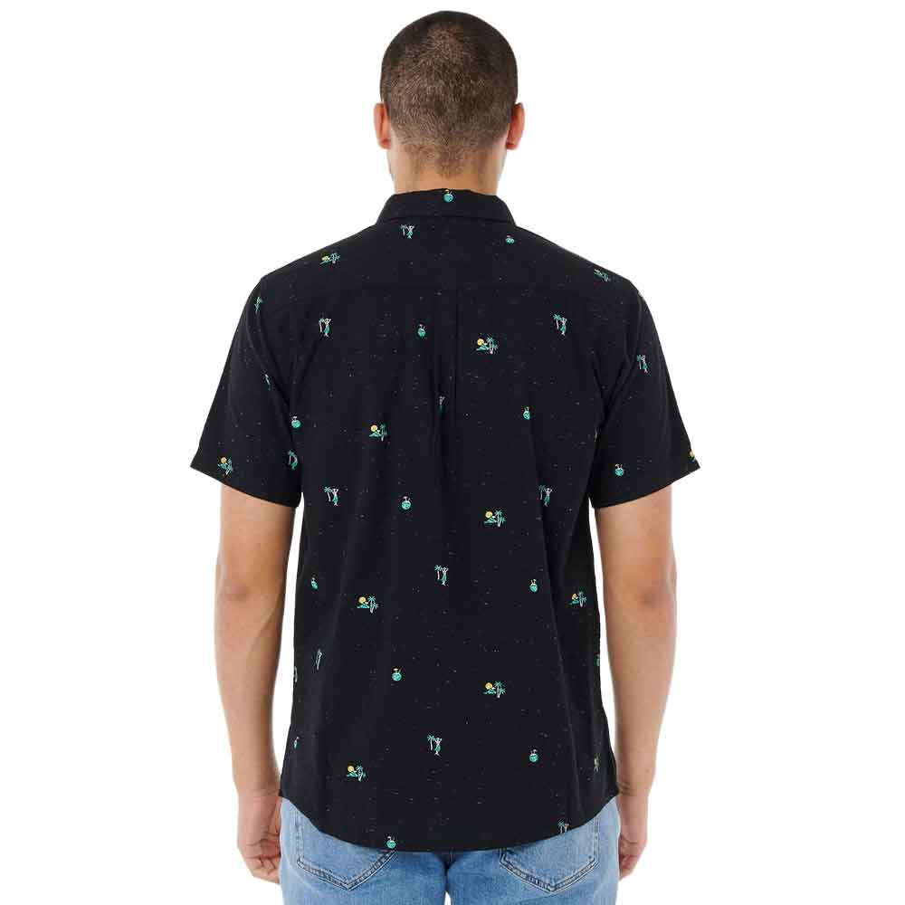 Rip Curl Skelly Breach Shirt Black