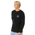 Rip Curl Staple Crew Black
