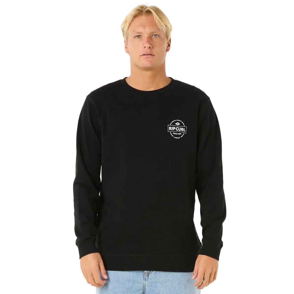 Rip Curl Staple Crew Black