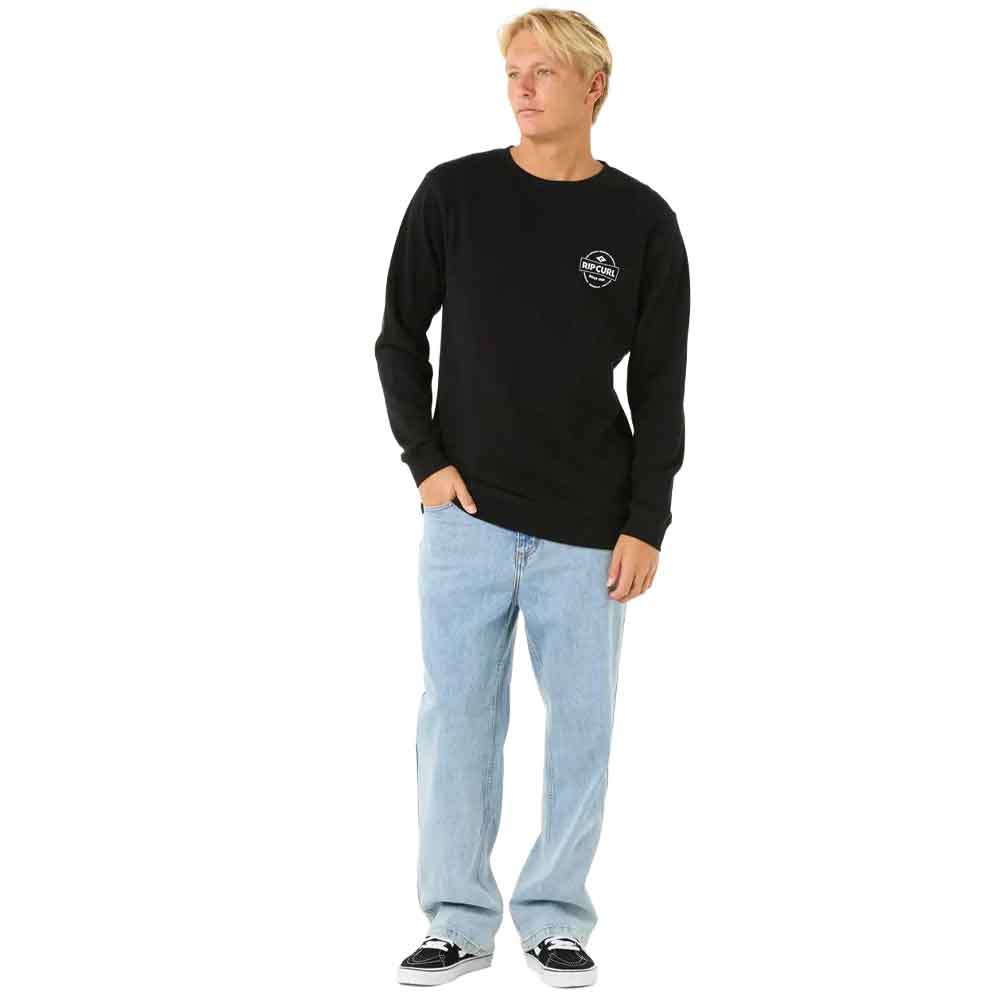 Rip Curl Staple Crew Black