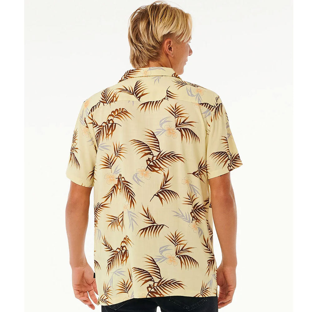 Rip Curl Surf Revival Floral Shirt - Vintage Yellow