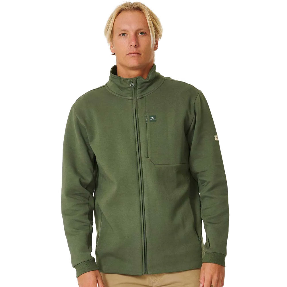 Rip Curl Vaporcool Zip Through Crew Fleece