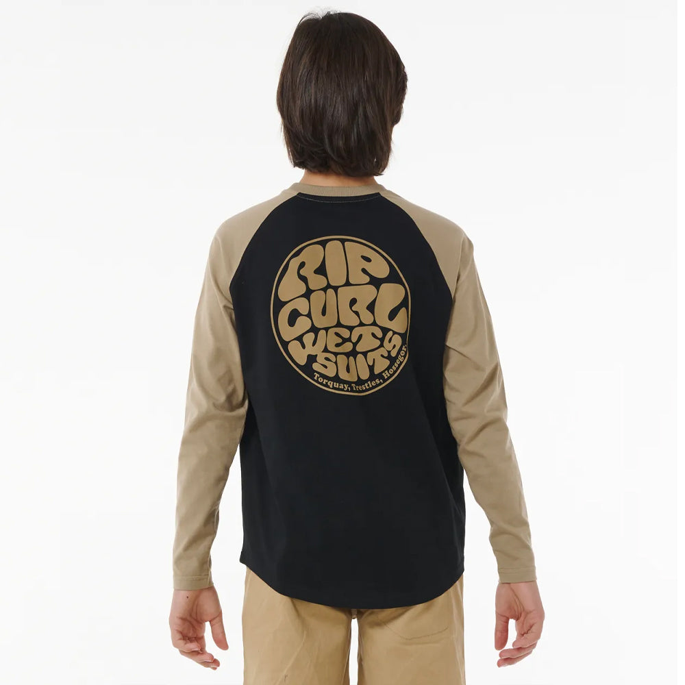 Rip Curl Kids Wetsuit Icon Longsleeve Tee Shirt