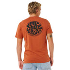 Rip Curl Wettie Passage Icon T-Shirt Baked Clay