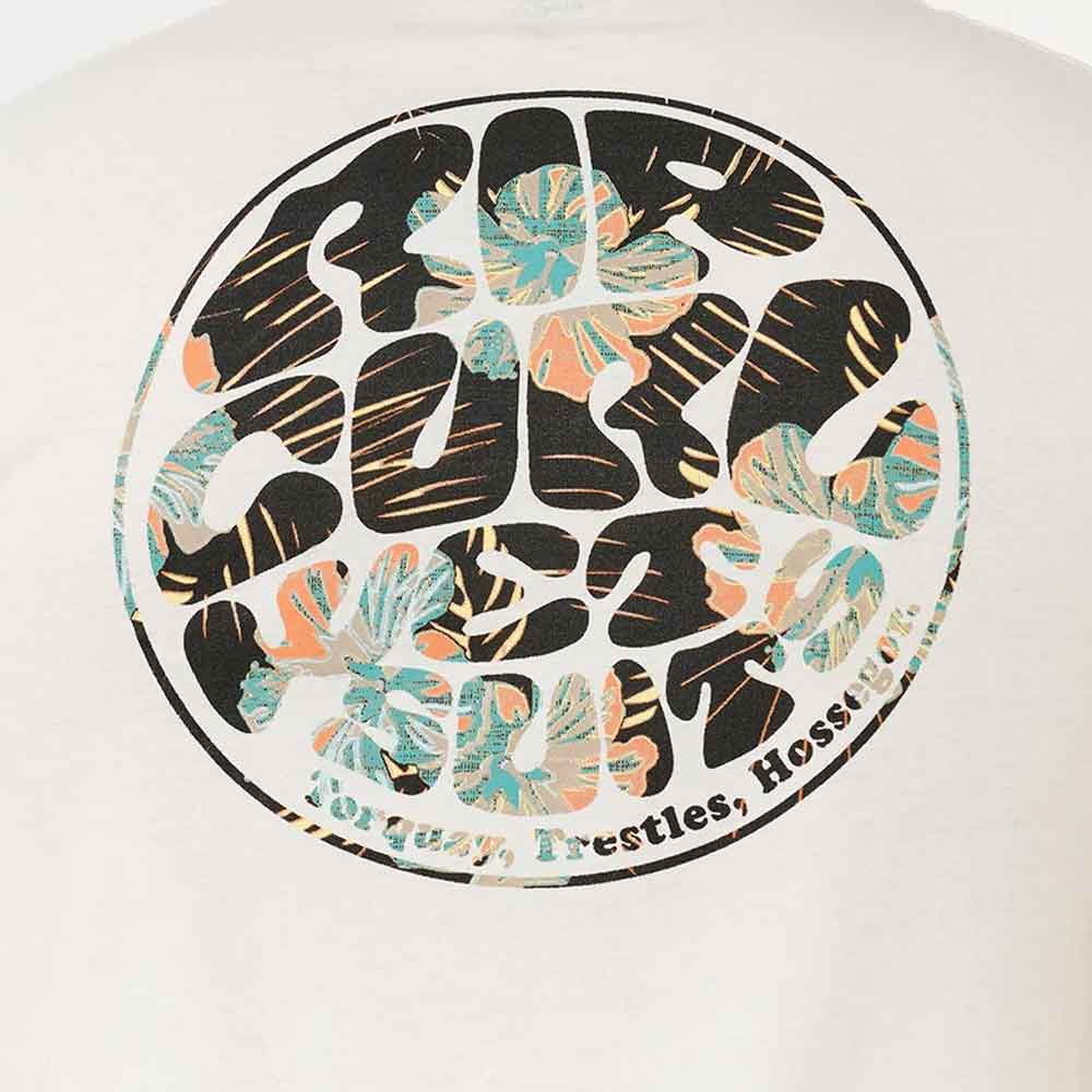 Rip Curl Wettie Passage Icon T-Shirt Bone