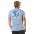 Rip Curl Wettie Passage Icon T-Shirt Faded Denim