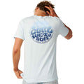 Rip Curl Wettie Passage Icon T Shirt Glacier Blue