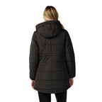 Rip Curl Womens Anti-Series Anoeta Long Line Coat Washed Black