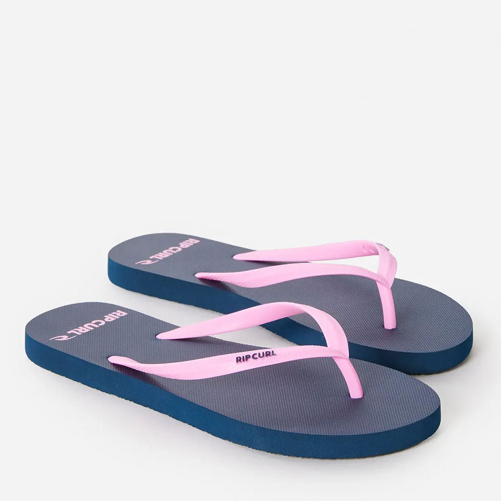 Rip Curl Womens Bondi Bloom Flip Flops - Navy