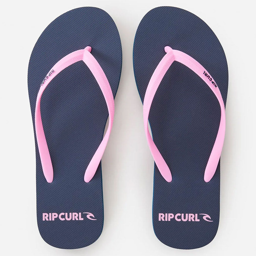 Rip Curl Womens Bondi Bloom Flip Flops - Navy