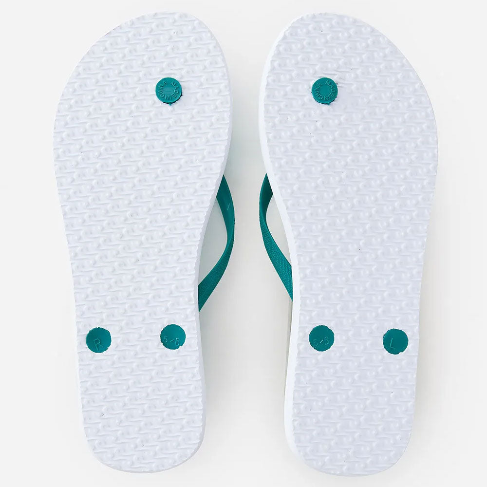 Rip Curl Womens Bondi Bloom Flip Flops - Sky Blue