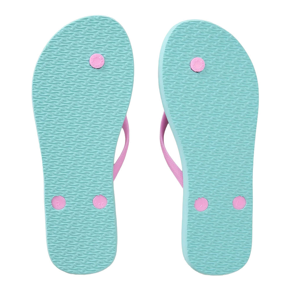 Rip Curl Womens Bondi Bloom Open Toe Flip Flop Blue