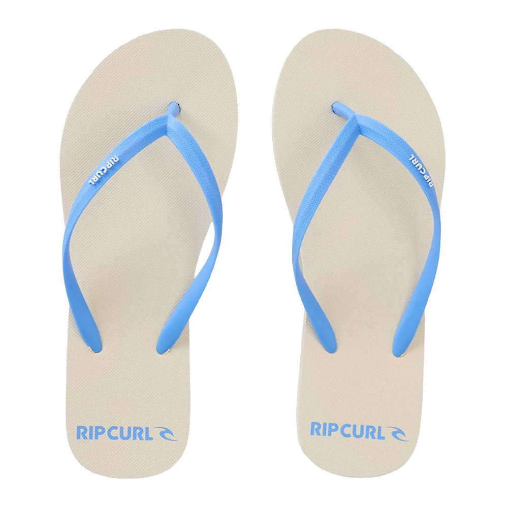 Rip Flopper Rip Curl Womens Bondi Bloom Open Toe Flip Flop Natural – Ocean Sports ...