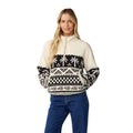 Rip Curl Womens Bossa Nova 1/4 Zip Polar Fleece Black/White