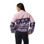 Rip Curl Womens Bossa Nova 1/4 Zip Polar Fleece Lilac