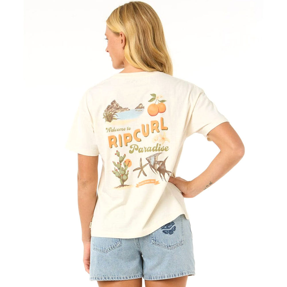 Rip Curl Womens Cala Vadella Relaxed T-Shirt