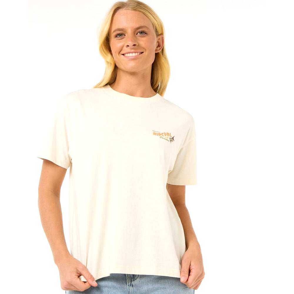 Rip Curl Womens Cala Vadella Relaxed T-Shirt