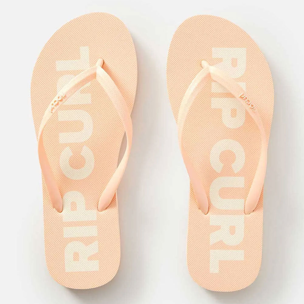 Rip Curl Womens Classic Surf Bloom Flip Flops - Peach