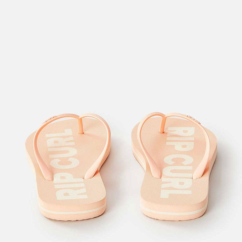 Rip Curl Womens Classic Surf Bloom Flip Flops - Peach