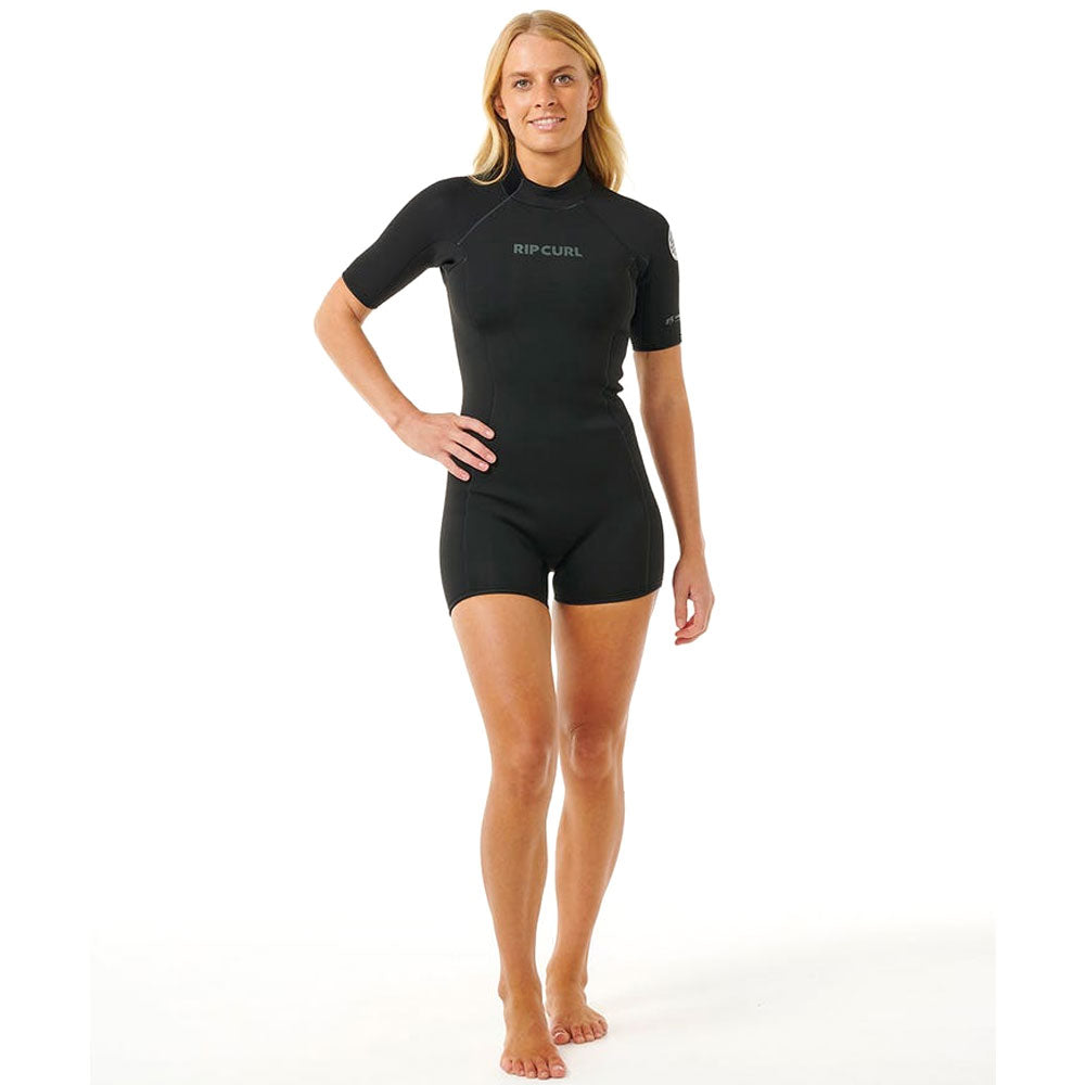 Rip Curl Womens Dawn Patrol 2mm ECO Shortie Black