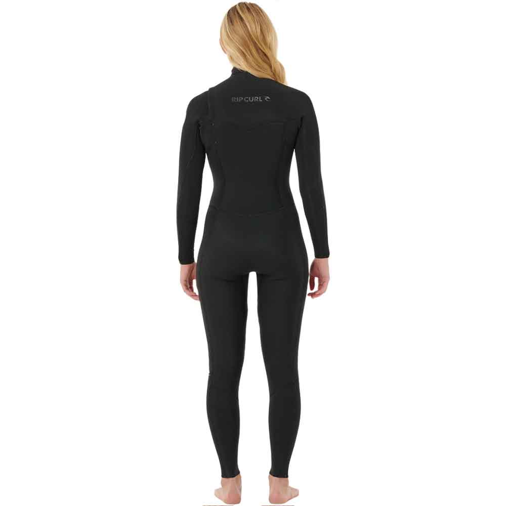 Rip Curl Womens Dawn Patrol Pro Cz 4/3mm Wetsuit Black