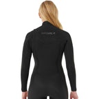 Rip Curl Womens Dawn Patrol Pro Cz 4/3mm Wetsuit Black