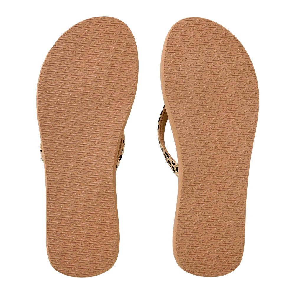 Rip Curl Womens Freedom Bloom Open Toe Flip Flop Natural