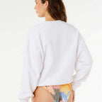 Rip Curl Womens Hayley O O/S Drop Shoulder Crew Sweatshirt